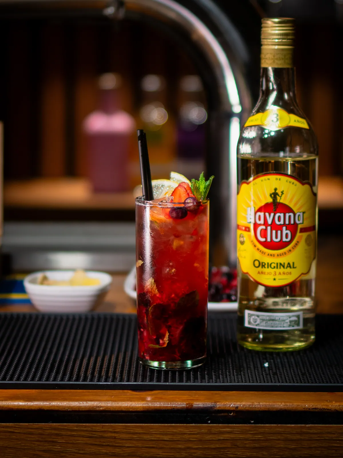 Mojito frutos rojos